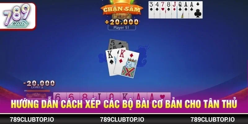 Hướng dẫn cách xếp các bộ bài cơ bản cho tân thủ